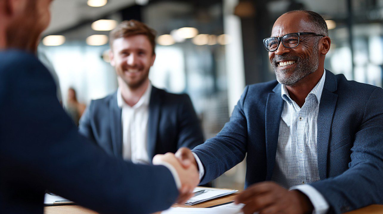 business handshake partnership